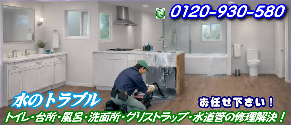 岸和田市でトイレの詰まりを修理